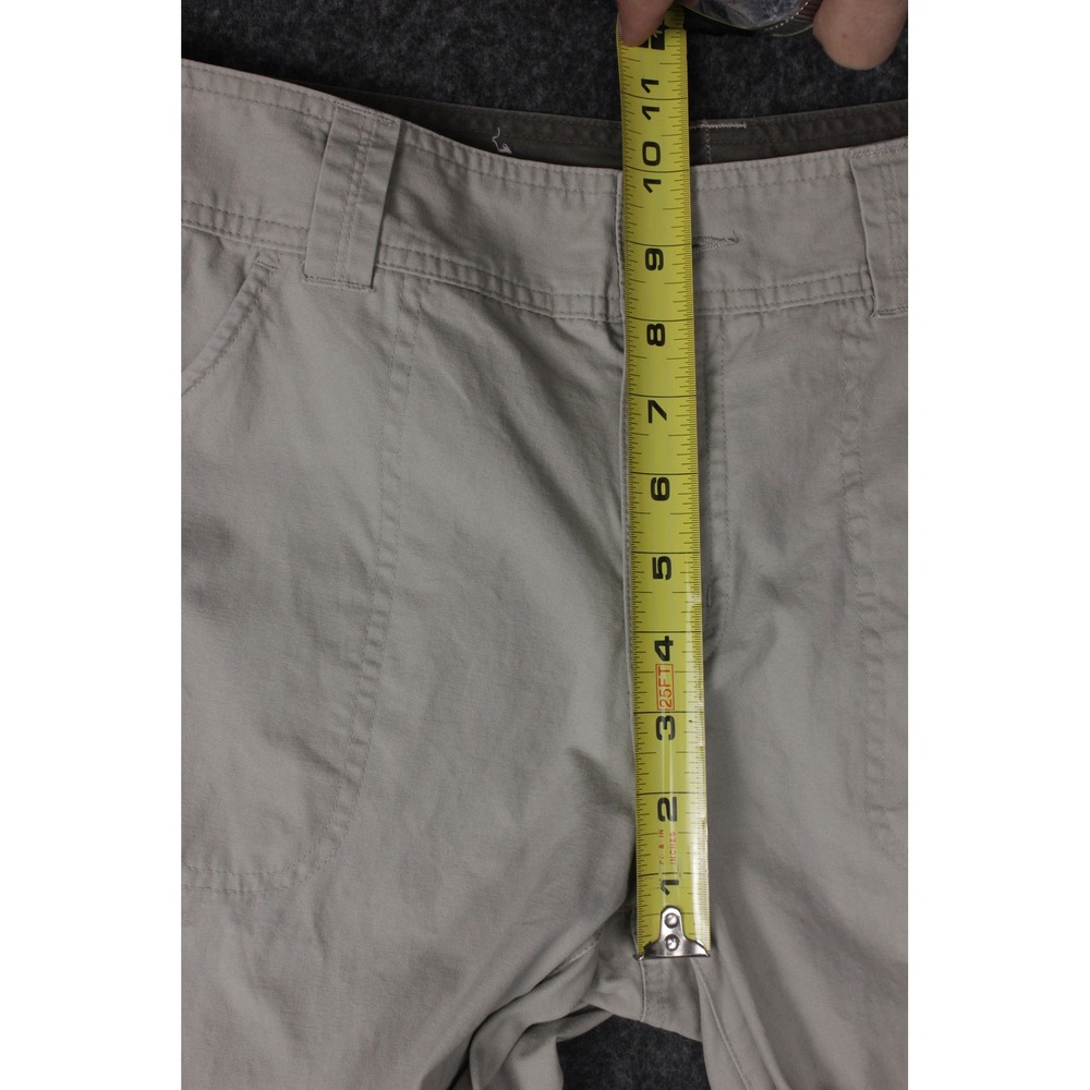 Columbia Khaki Chino Pants Womens Size 10 Tan Straight Leg Hiking Camping - Picture 7 of 10